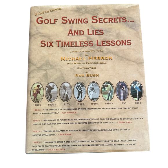 Golf Books Bundle Fathers Day Dad Gold Pro - Picture 2 of 7